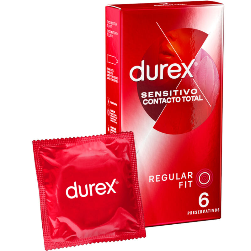 DUREX - LENTES DE CONTACTO TOTAL SENSITIVE 6 UNIDADES