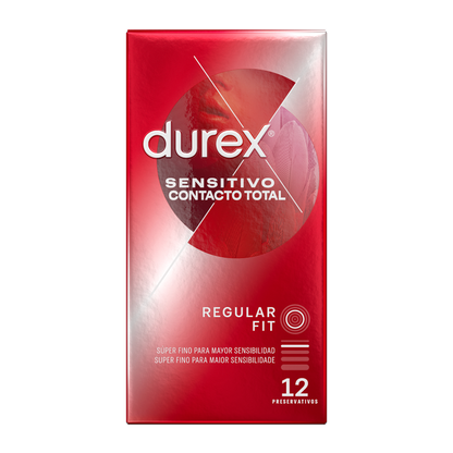 DUREX - LENTES DE CONTACTO TOTAL SENSITIVE 12 UNIDADES