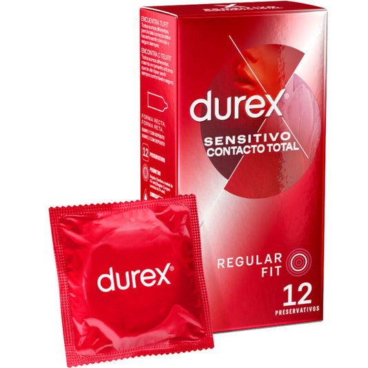 DUREX - LENTES DE CONTACTO TOTAL SENSITIVE 12 UNIDADES