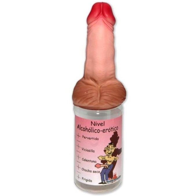 SPICY DIABLO - BOTELLA DE PENE CON ALCOHOL NIVEL CARNE 360 ML