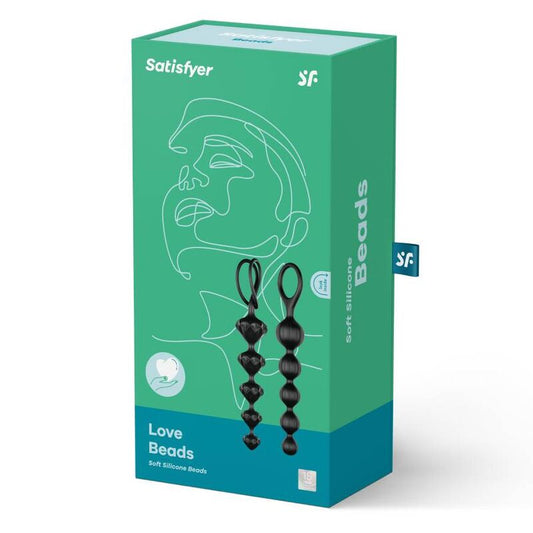 SATISFYER - CUENTAS DE AMOR NEGRAS