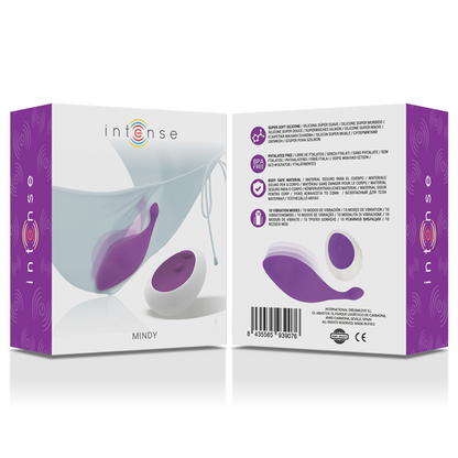 INTENSO - BRAGUITAS PÚRPURAS MINDY CONTROL REMOTO