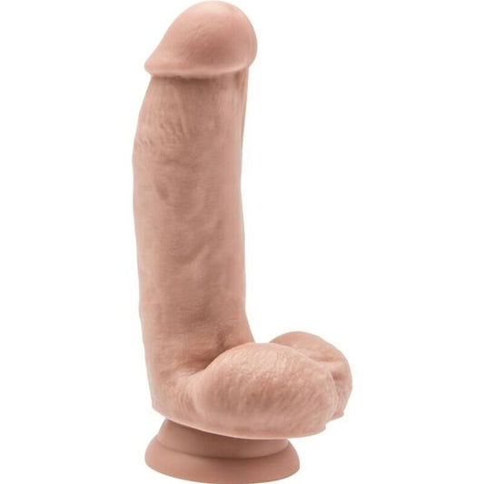 GET REAL - 12 CM DILDO WITH LEATHER BALLS