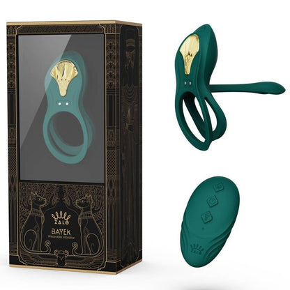 ZALO - BAYEK ANILLO VIBRADOR PARA PAREJAS VERDE