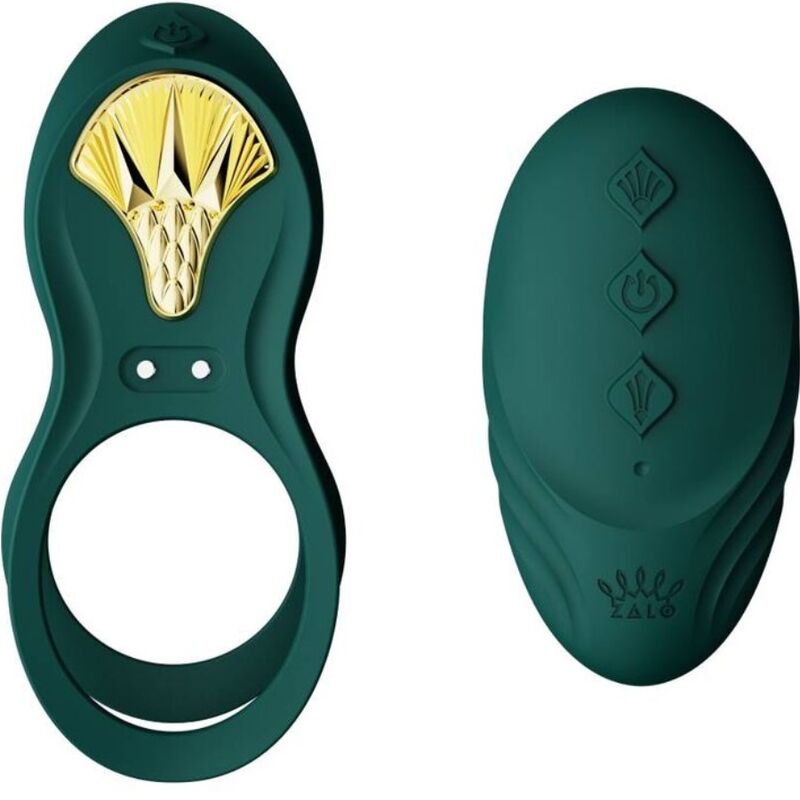 ZALO - BAYEK ANILLO VIBRADOR PARA PAREJAS VERDE