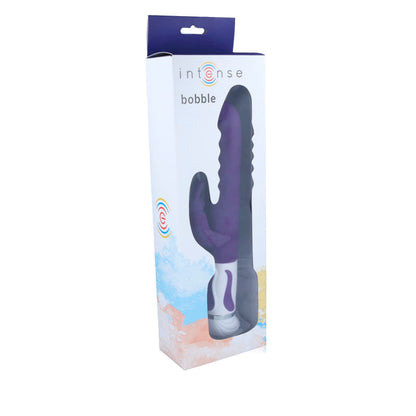 INTENSE - PURPLE SILICONE BOBBLE ROTATOR VIBRATOR