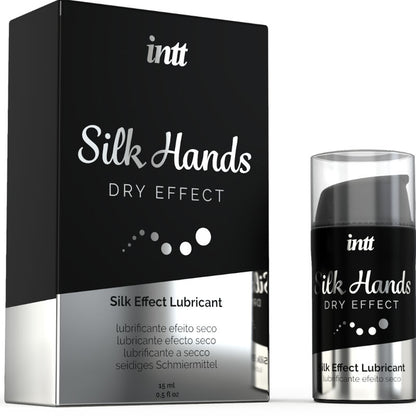 LUBRICANTES INTT - LUBRICANTE DE MANOS SILK FÓRMULA DE SILICONA CONCENTRADA 15 ML