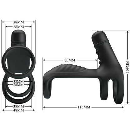 PRETTY LOVE - FUNDA EXTENSIONADORA DE SILICONA ELÁSTICA SUAVE
