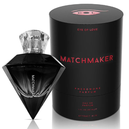PERFUME LGBTQ CON FEROMONAS PARA ÉL - MATCHMAKER BLACK DIAMOND 30 ML