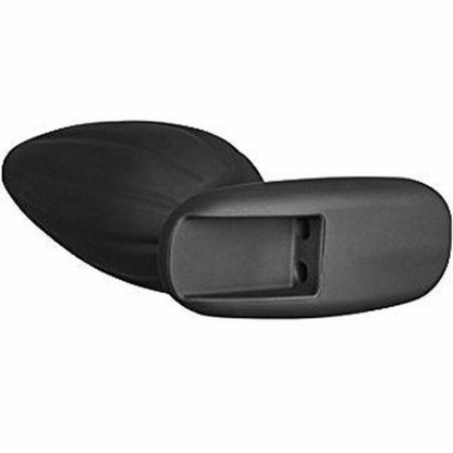 ELECTRASTIM - TAPÓN ANAL DE SILICONA NEGRO BALANCEADOR GRANDE