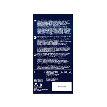 CONTROL - CONDONES ADAPTA 24 UNIDADES