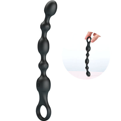 PRETTY LOVE - BOLAS ANALES VAN 10 VIBRACIONES SILICONA RECARGABLE
