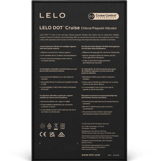 LELO - ESTIMULADOR DE CLÍTORIS DOT CRUISE AMARILLO