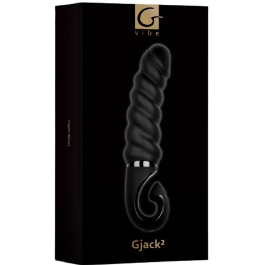 G-VIBE - G-JACK 2 - DILDO VIBRANTE NEGRO