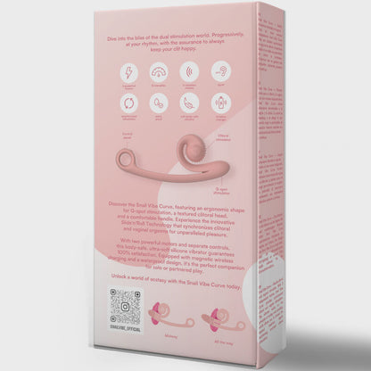 SNAIL VIBE - ORANGE CURVE VIBRATOR