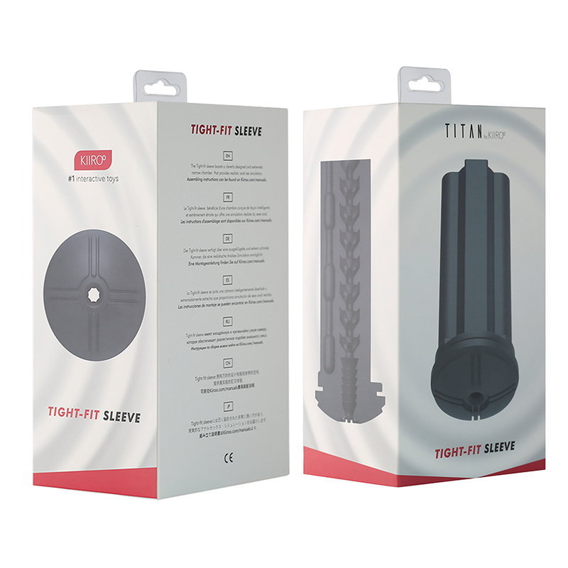 KIIROO - MASTURBADOR ANAL TITAN TAPA MÁXIMO AJUSTE