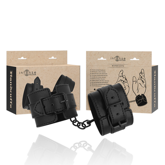 ESPOSAS DE CUERO VEGANO INTENSE - FETICHE