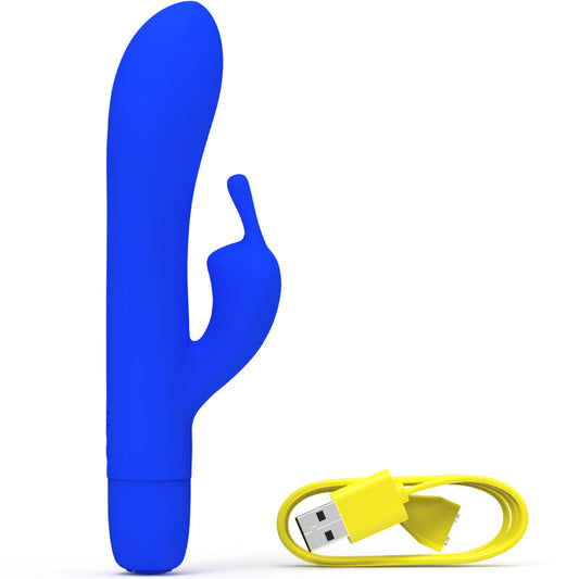 B SWISH - BWILD BUNNY INFINITE CLASSIC RECHARGEABLE BLUE SILICONE VIBRATOR