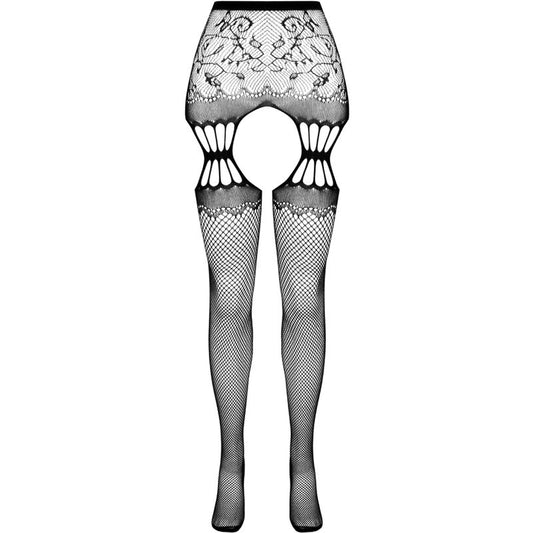 PASIÓN - S027 PANTALÓN NEGRO CON LIGUERO TALLA ÚNICA