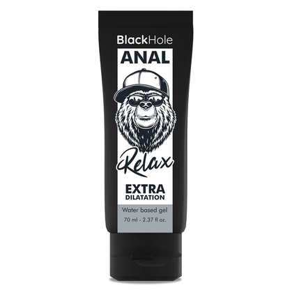 AGUJERO NEGRO - GEL DE DILATACIÓN ANAL A BASE DE AGUA 70 ML