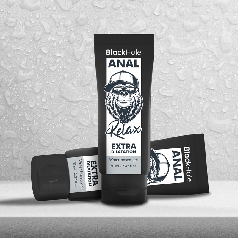 AGUJERO NEGRO - GEL DE DILATACIÓN ANAL A BASE DE AGUA 70 ML