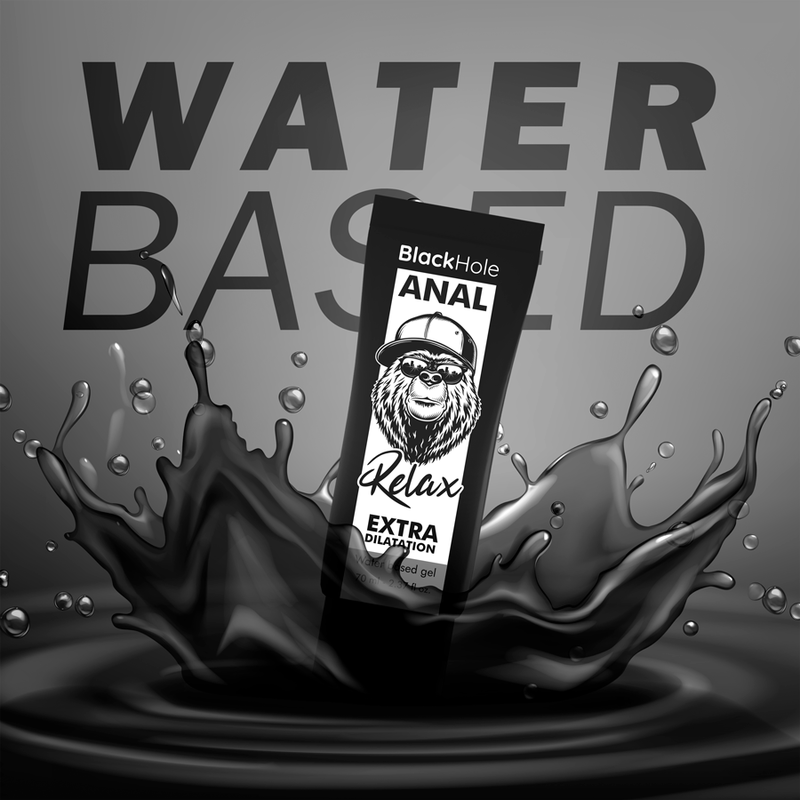 AGUJERO NEGRO - GEL DE DILATACIÓN ANAL A BASE DE AGUA 70 ML