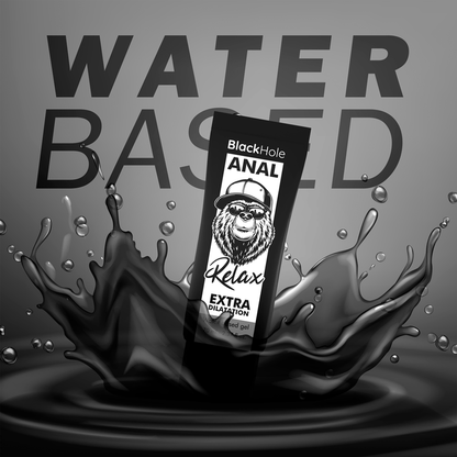 AGUJERO NEGRO - GEL DE DILATACIÓN ANAL A BASE DE AGUA 70 ML