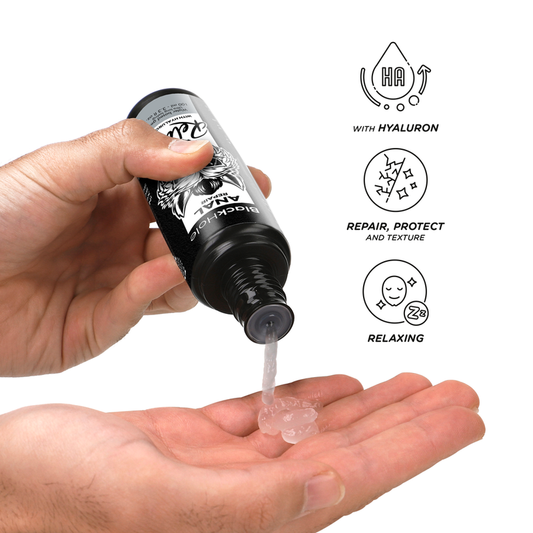 BLACK HOLE - REPARADOR ANAL RELAJADO A BASE DE AGUA CON HIALURÓN 100 ML