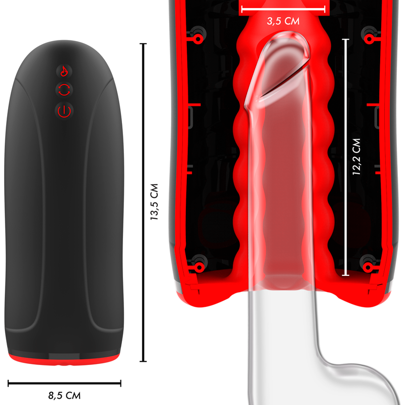 JAMYJOB - SWING-R EFECTO CALENTADOR, TECNOLOGÍA SWING Y MASTURBADOR VIBRADOR