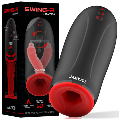 JAMYJOB - SWING-R EFECTO CALENTADOR, TECNOLOGÍA SWING Y MASTURBADOR VIBRADOR