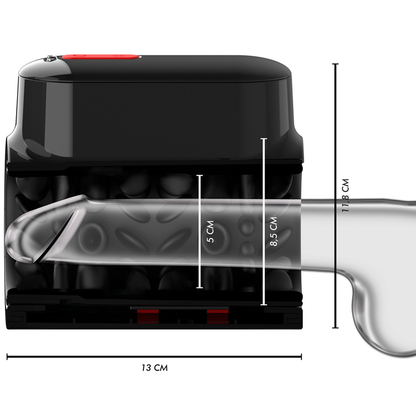 JAMYJOB - MASTURBADOR CON MODO TURBO, TECNOLOGÍA DE EMPUJE DE VÓRTICE Y ROTACIÓN DE 360°