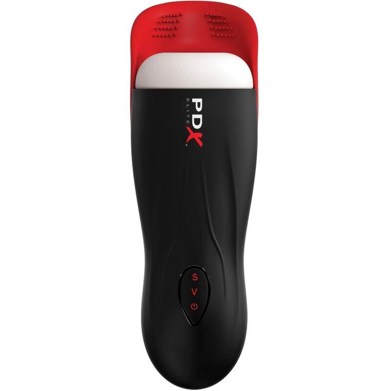 PDX ELITE - FAP-O-MATIC PRO STROKER CON BASE PARA TESTÍCULOS