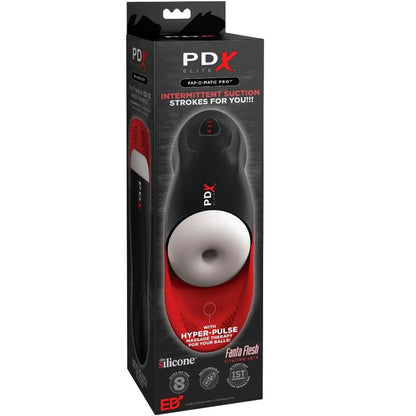 PDX ELITE - FAP-O-MATIC PRO STROKER CON BASE PARA TESTÍCULOS