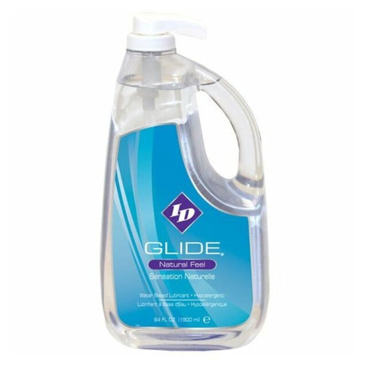 ID GLIDE - LUBRICANTE A BASE DE AGUA + SENSACIÓN HIPOALERGÉNICA NATURAL 1900 ML
