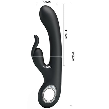 PRETTY LOVE - VIBRADOR DE CLÍTORIS Y ESTIMULADOR DEL PUNTO G CARINA