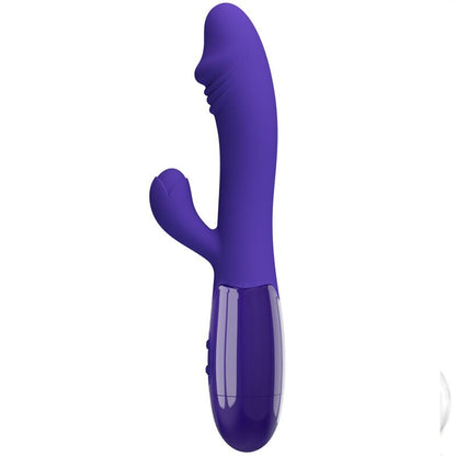 PRETTY LOVE - VIBRADOR JUVENIL Y ESTIMULADOR DEL PUNTO G VIOLETA