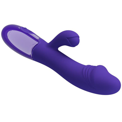 PRETTY LOVE - VIBRADOR JUVENIL Y ESTIMULADOR DEL PUNTO G VIOLETA