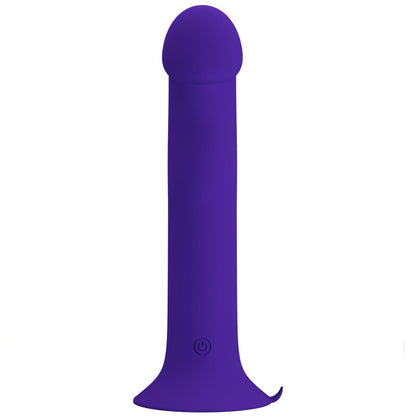PRETTY LOVE - MURRAY YOUTH VIBRATING DILDO IN VIOLET RECHARGEABLE