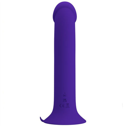 PRETTY LOVE - MURRAY YOUTH VIBRATING DILDO IN VIOLET RECHARGEABLE