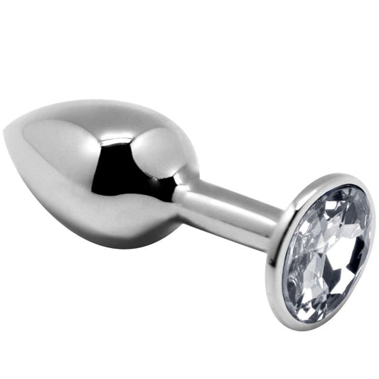 ALIVE - MINI PLUG DE PLACER ANAL METAL BLANCO TALLA M