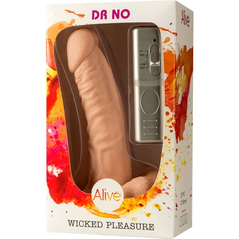 VIVO – DR. VIBRADOR DE PENE REALISTA 18 CM