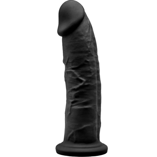 SILEXD - MODEL 2 PREMIUM REALISTIC PENIS SILEXPAN SILICONE BLACK 19 CM