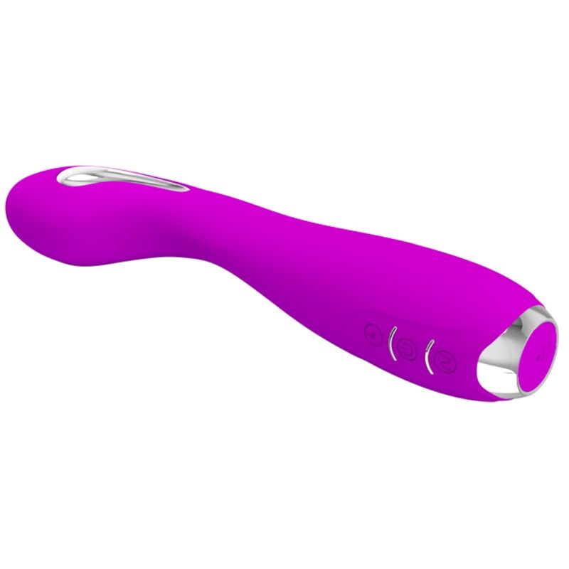 PRETTY LOVE - VIBRADOR ELECTROSHOCK RECARGABLE HECTOR - IMPERMEABLE MORADO