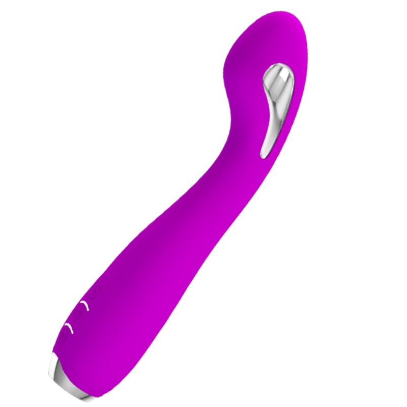 PRETTY LOVE - VIBRADOR ELECTROSHOCK RECARGABLE HECTOR - IMPERMEABLE MORADO