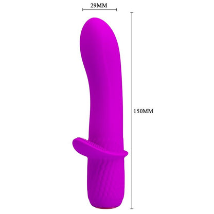 PRETTY LOVE - VIBRADOR RECARGABLE TROY PÚRPURA
