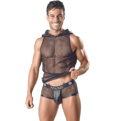 AAIS MEN - CAMISETA CON CAPUCHA ARES XXXL