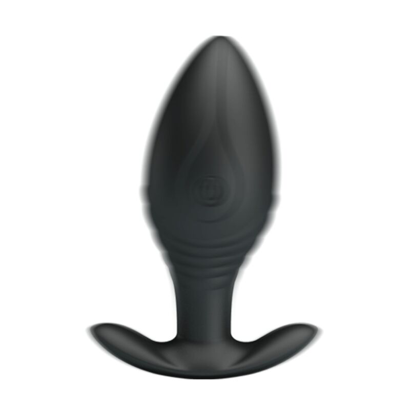 PRETTY LOVE - VIBRADOR ANAL REGINA RECARGABLE NEGRO