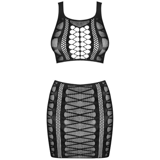OBSESSIVE - K102 TOP Y FALDA S/M/L