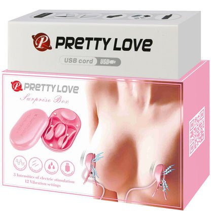 PRETTY LOVE - CAJA SORPRESA PIN DE ELECTROESTIMULACIÓN ROSA