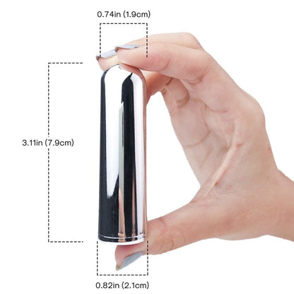 ARMONY - VIBRADOR BALA DE PLATA 2,1 CM X 7,9 CM